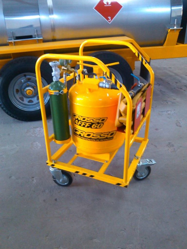 Fire Trailer- Foam Prevents Combine and Equipment Fires